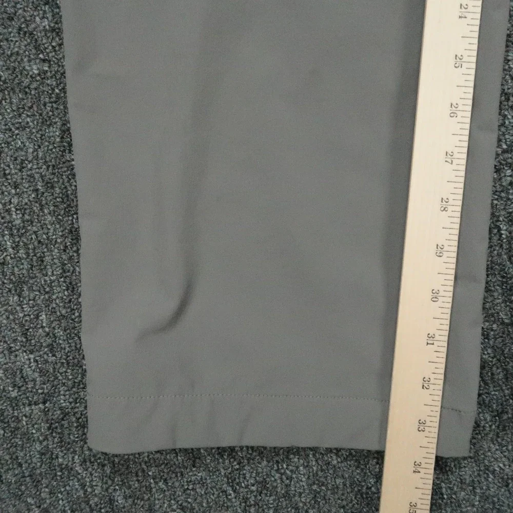 Duluth Trading Pants Mens 38x34 Gray Flexpedition Relaxed Fit Stretch Zip Pocket